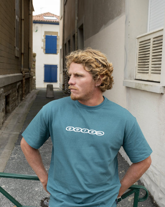 Linked Heavy Weight T-shirt - Mediterranea | Quick SilverCustomer Favorite