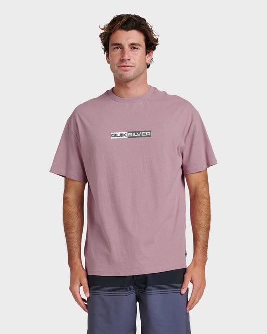 Saturn Tech Heavy Weight T-shirt - Elderberry | Quick SilverNew