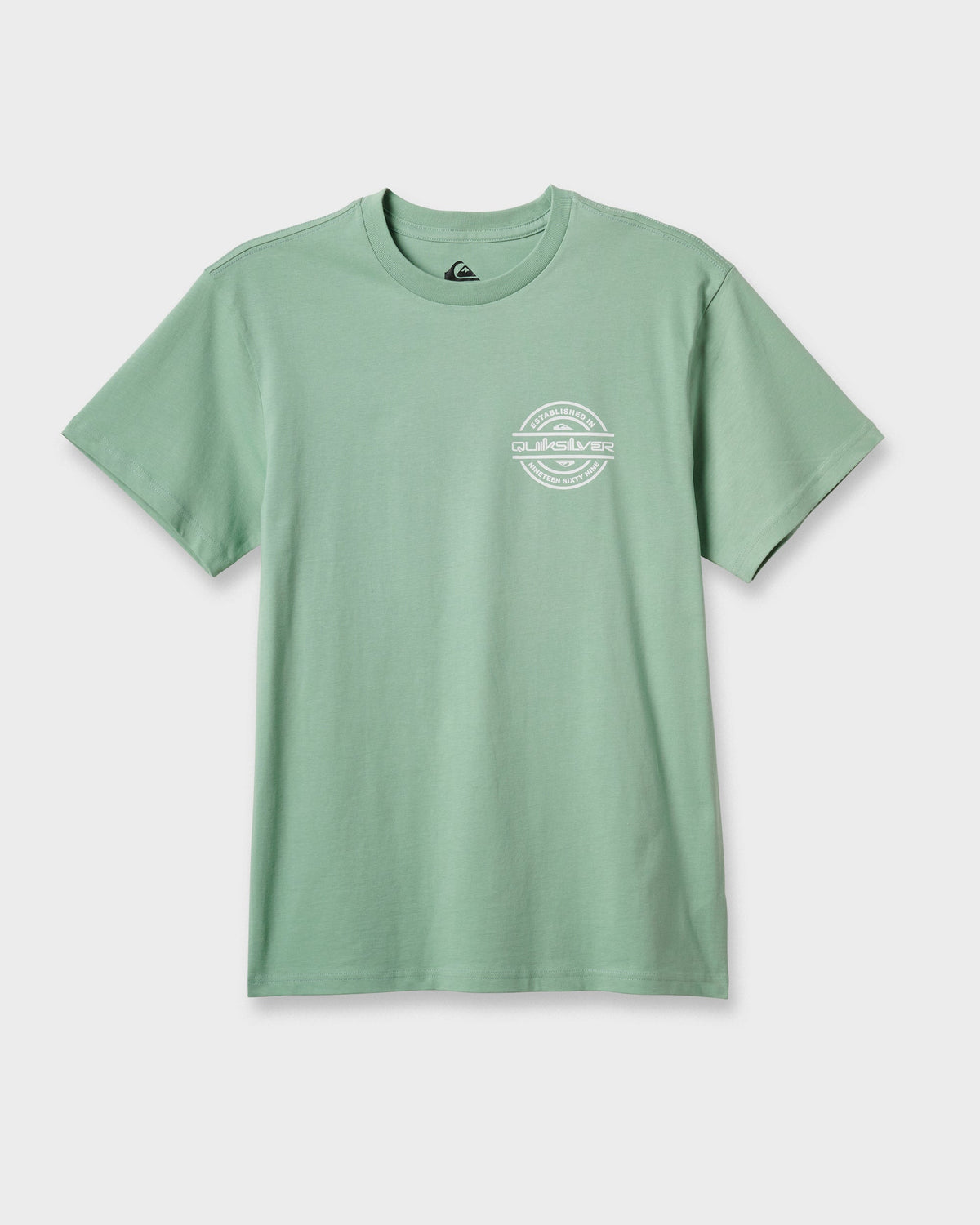 Mirrored Classic T-shirt - Granite Green | Quick SilverClassic