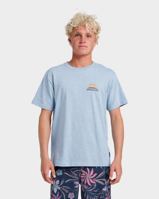 Dawn Patrol Classic T-shirt - Ashley Blue Heather | Quick SilverQuality