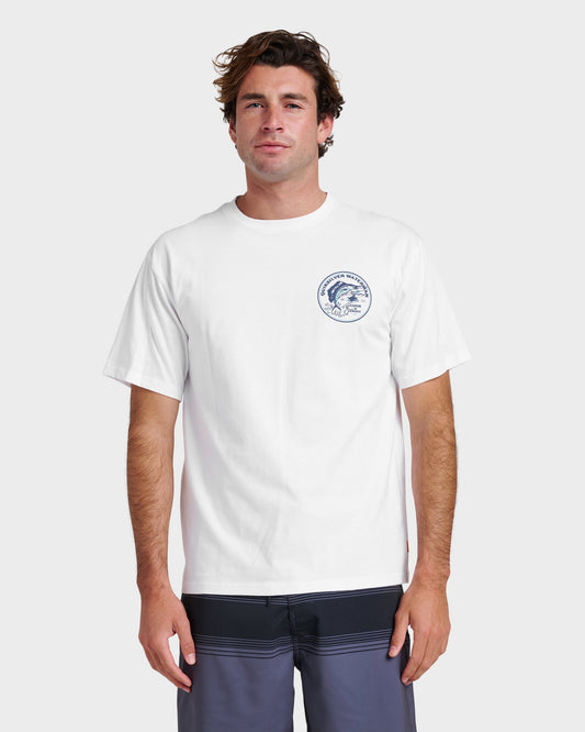 Waterman Catch & Release Classic T-shirt - White | Quick SilverFeatured