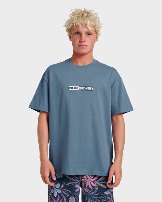 Saturn Tech Heavy Weight T-shirt - China Blue | Quick SilverEveryday