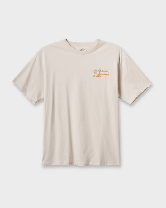 Waterman Tropic Island Classic T-shirt - Moonbeam | Quick SilverSale