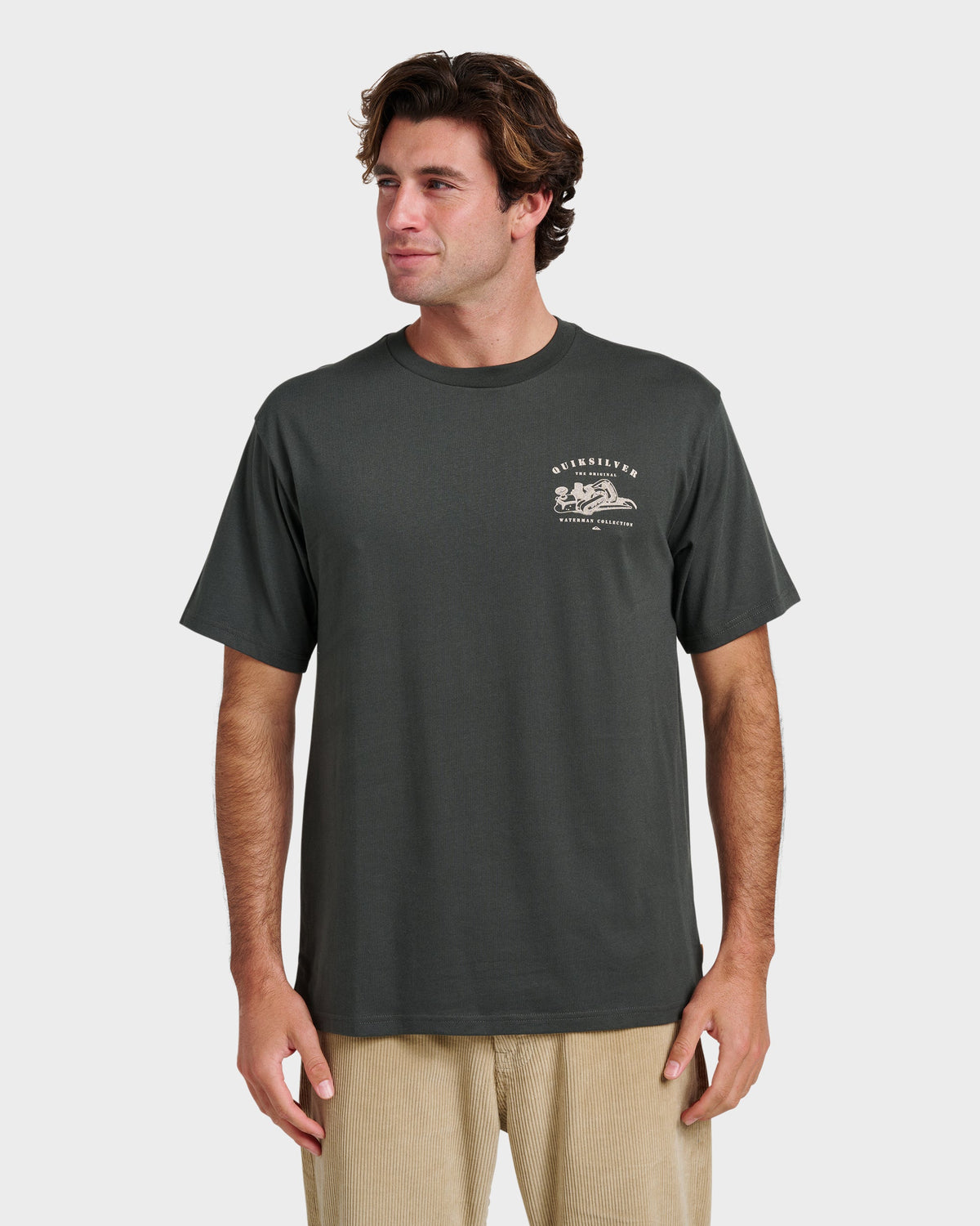 Waterman Planer Classic T-shirt - Phantom | Quick SilverBest Price