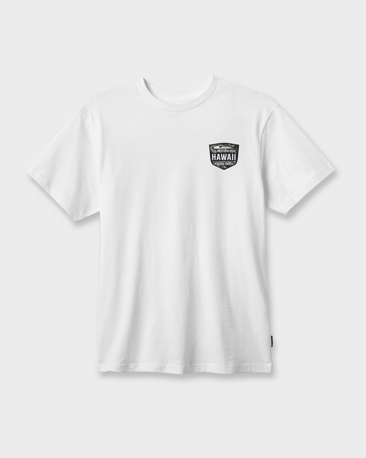 Hi Shield Classic T-shirt - White | Quick SilverSpecial Offer