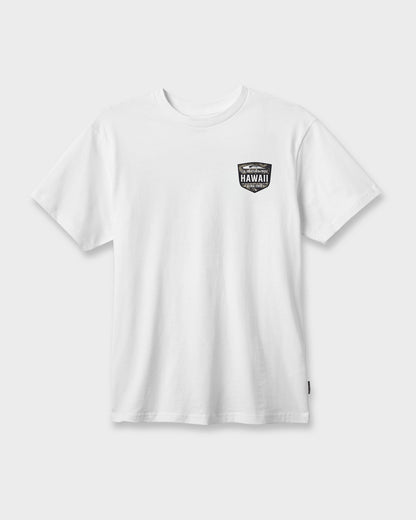 Hi Shield Classic T-shirt - White | Quick SilverSpecial Offer