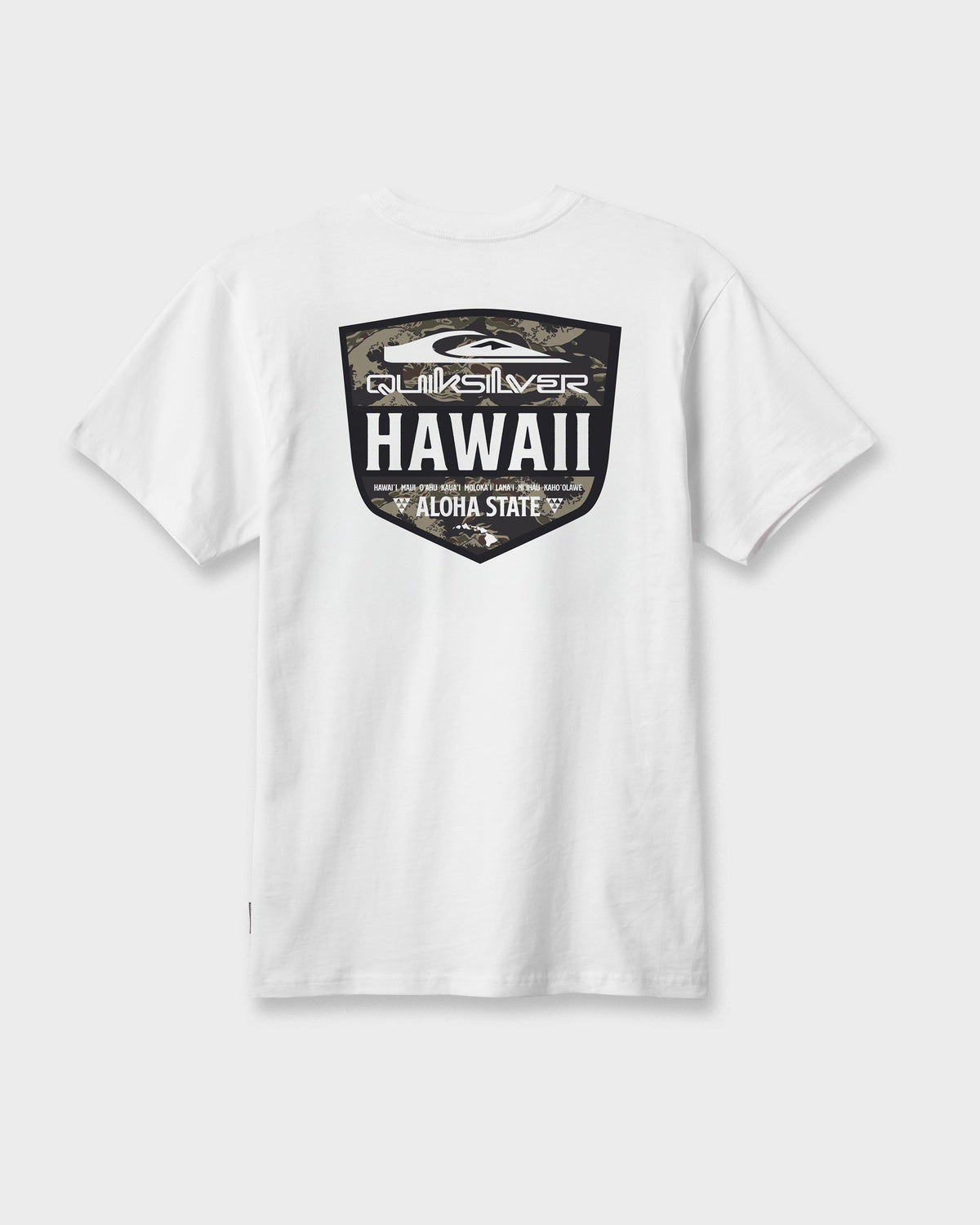 Hi Shield Classic T-shirt - White | Quick SilverSpecial Offer