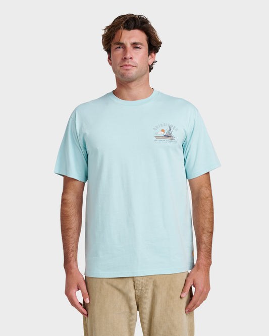 Waterman The Rig Classic T-shirt - Sterling Blue | Quick SilverValue