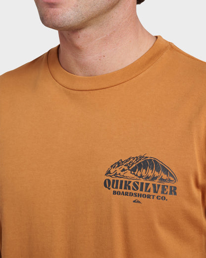 Going Leftpigment Dye T-Shirt - Almond | Quick SilverSale