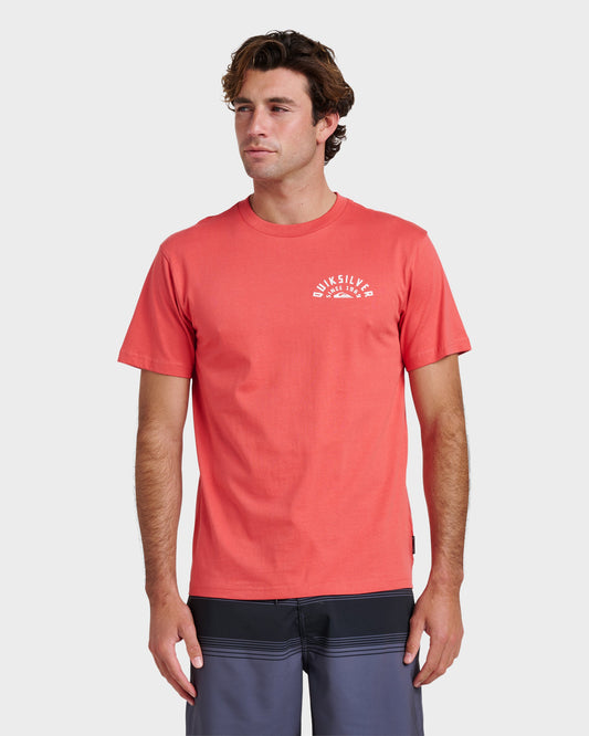 Sunrise Arch Classic T-shirt - Mineral Red | Quick SilverSmart Buy