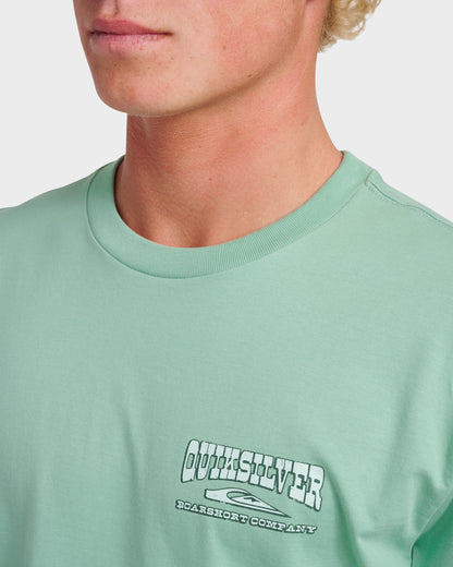 Wild West Classic T-shirt - Granite Green | Quick SilverLatest