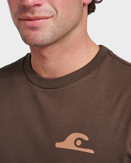 Primitive Scripture Classic T-shirt - Chocolate Brown | Quick SilverGreat Value