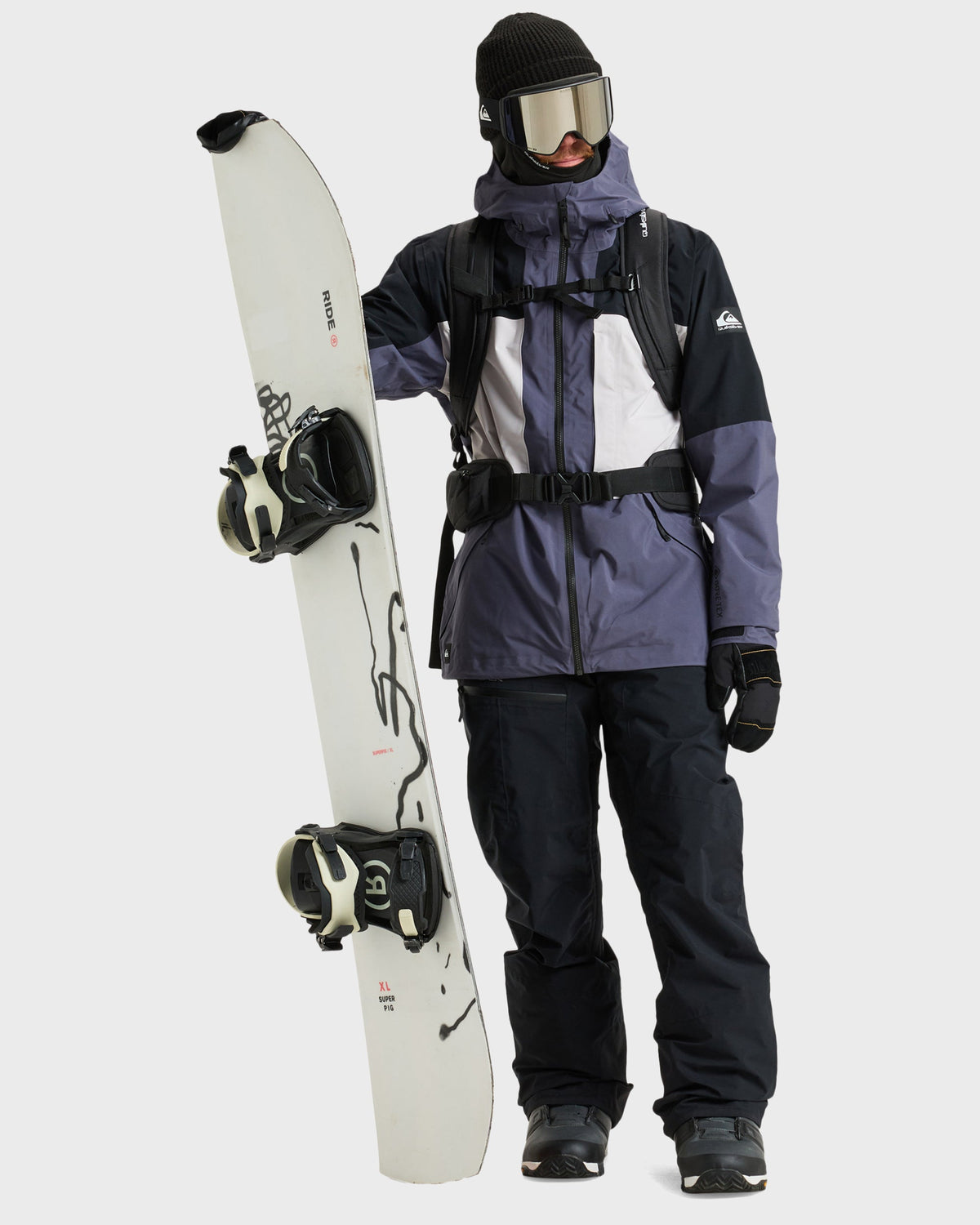 Forever Stretch GORE-TEX Snow Jacket - Graystone | Quick SilverTrending