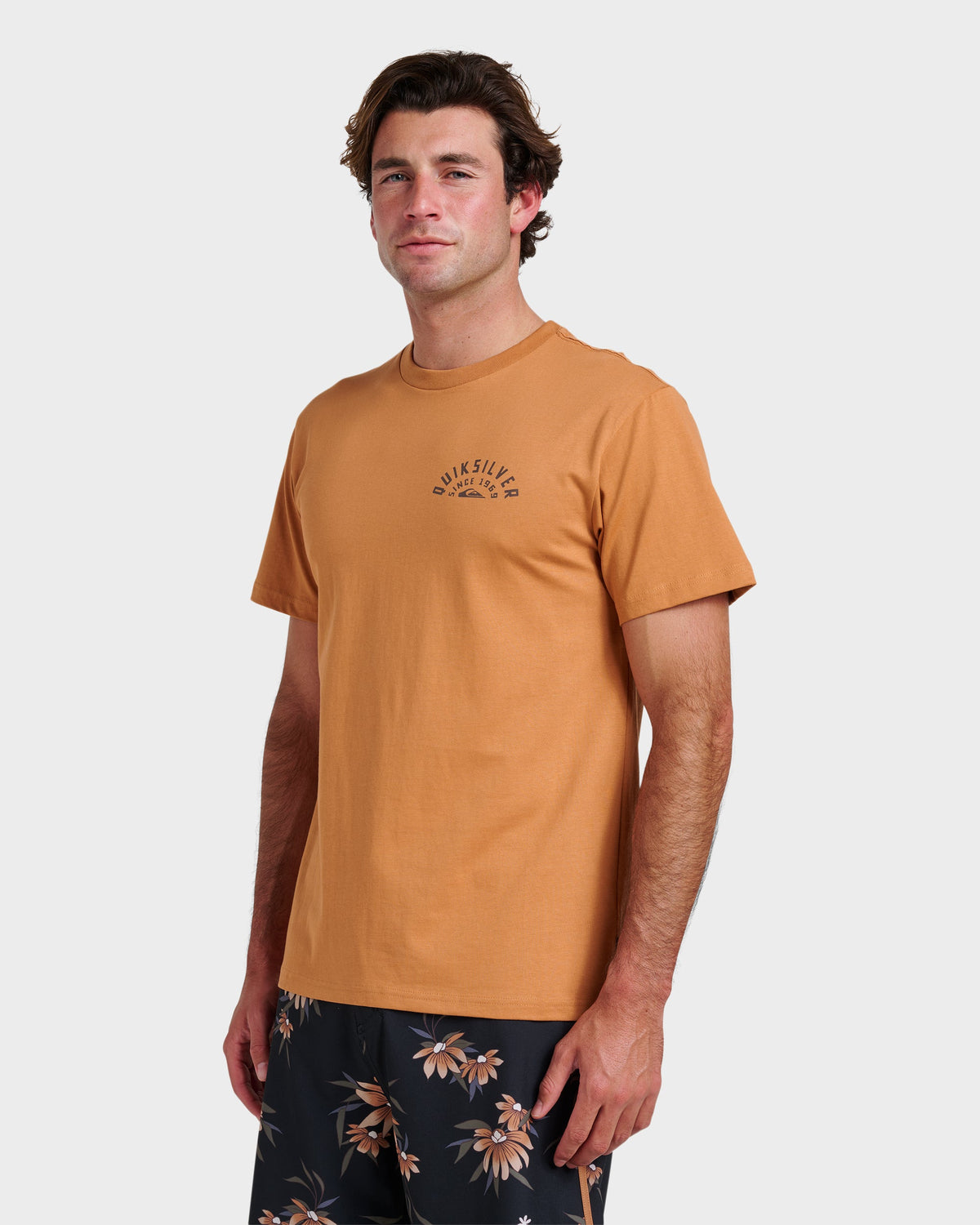 Sunrise Arch Classic T-shirt - Almond | Quick SilverGreat Value