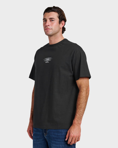 Stretch Tribal Mercury T-Shirt - Black | Quick SilverPopular