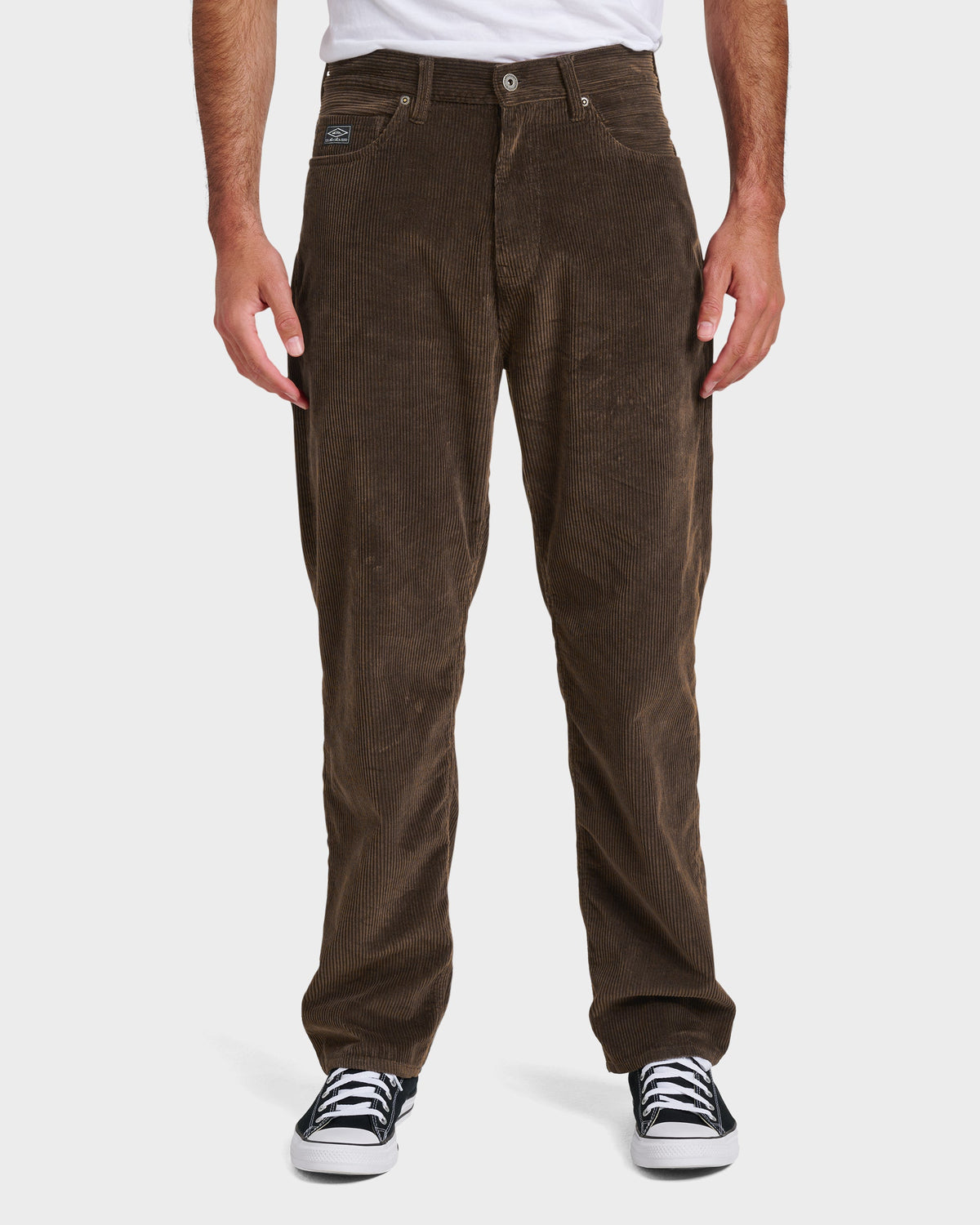 Landers Cord Pants - Chocolate Brown | Quick SilverEveryday