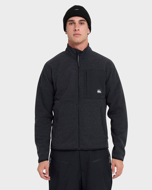 Aker Full Zip Technical Fleece - Black | Quick SilverSale