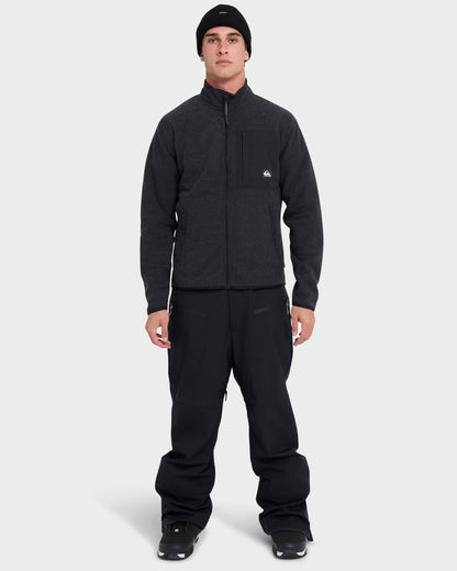 Aker Full Zip Technical Fleece - Black | Quick SilverSale