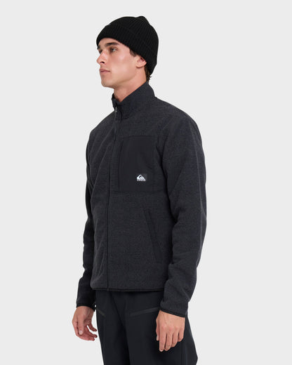 Aker Full Zip Technical Fleece - Black | Quick SilverSale