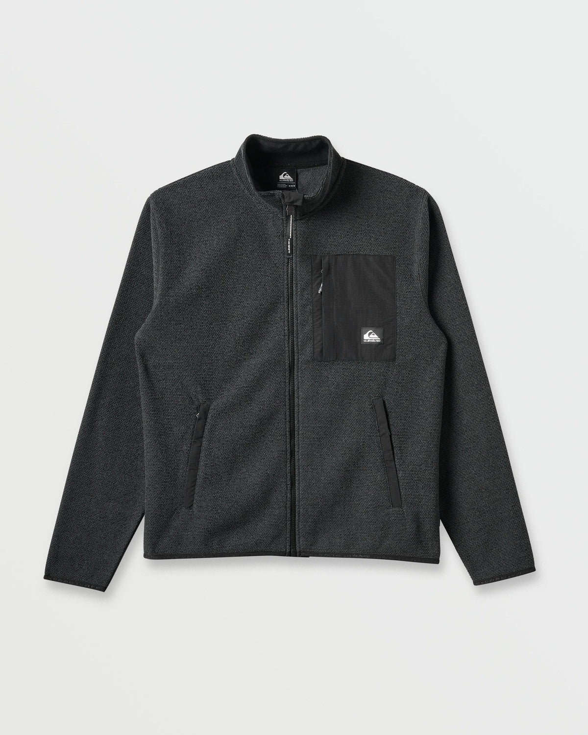 Aker Full Zip Technical Fleece - Black | Quick SilverSale