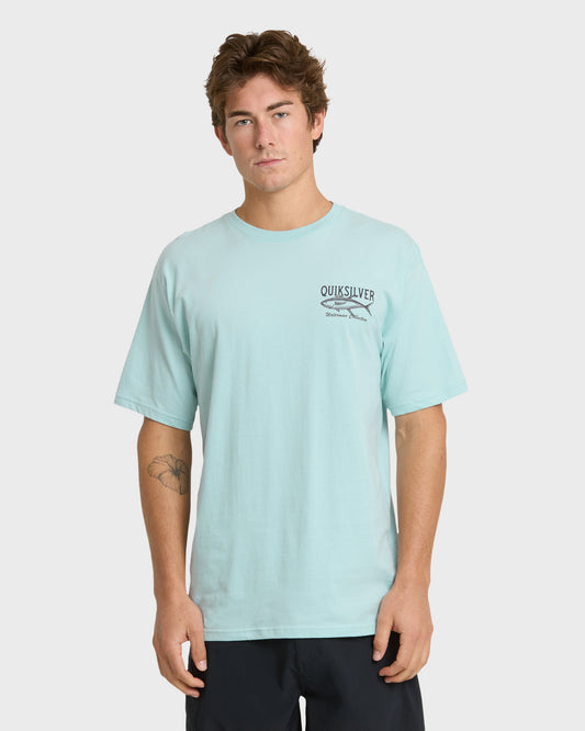 Waterman Deep Waters Classic T-shirt - Sterling Blue | Quick SilverSignature
