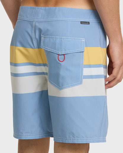Original Straight Leg 18" Boardshorts - Ashley Blue | Quick SilverGreat Value