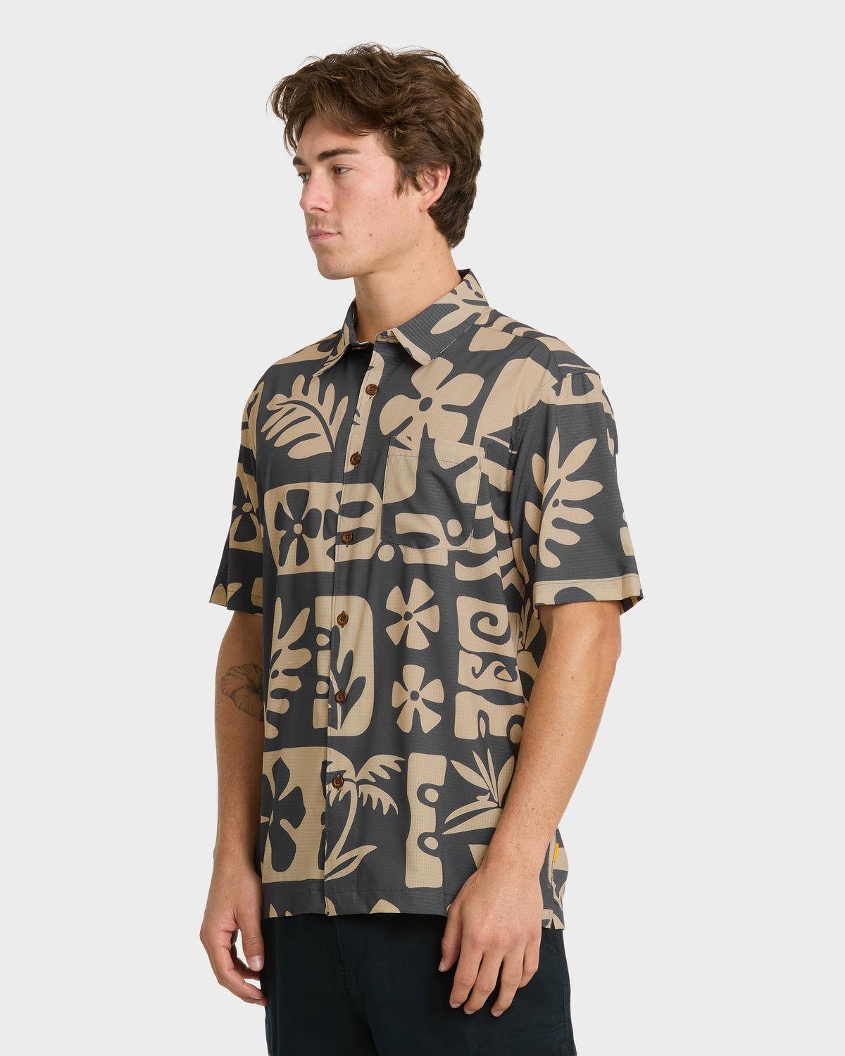 Waterman Dunes Shirt - Phantom | Quick SilverBest Price