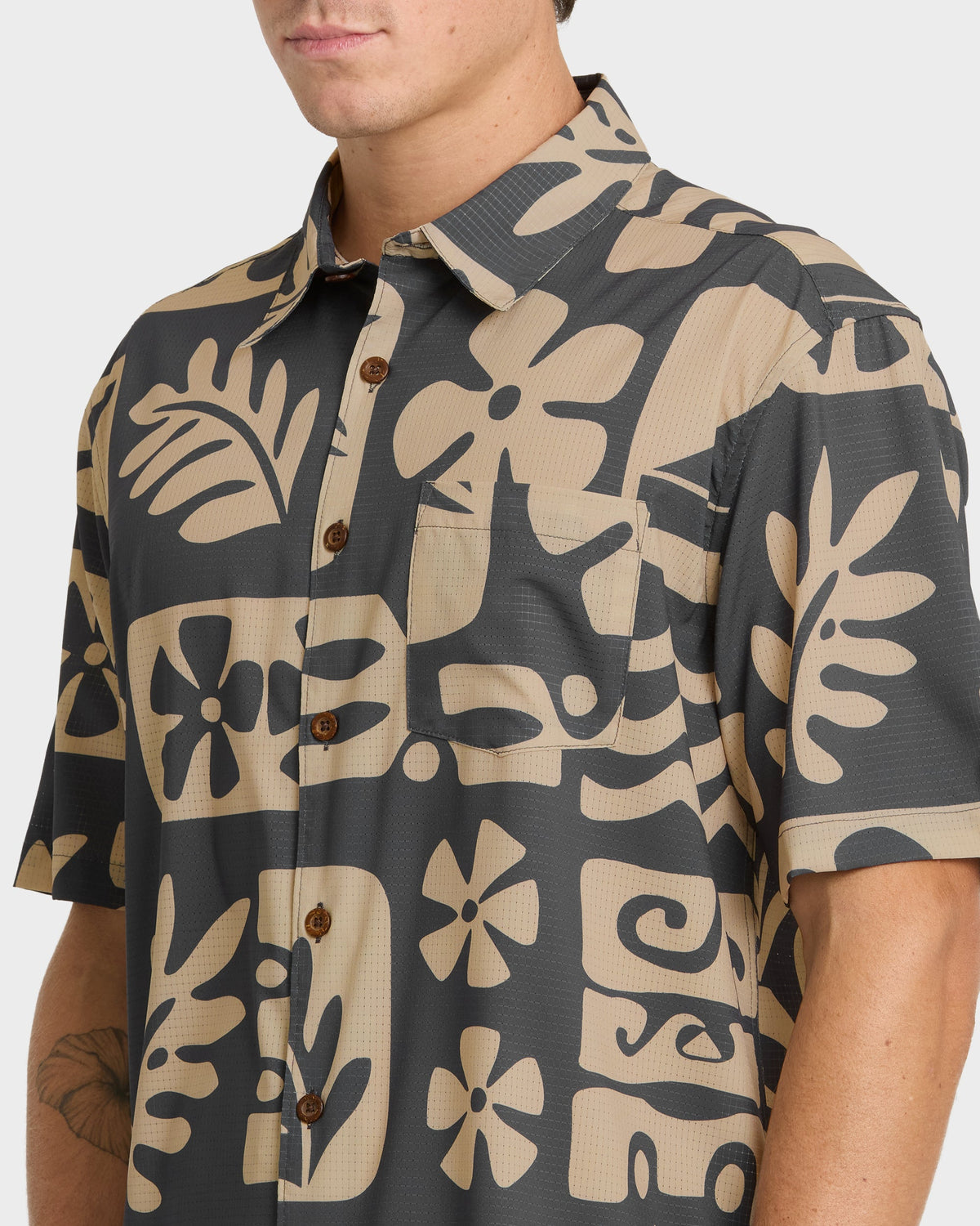 Waterman Dunes Shirt - Phantom | Quick SilverBest Price