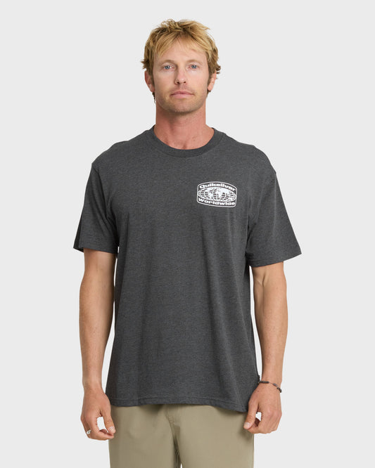 Global Local Classic T-shirt - Charcoal Heather | Quick SilverHot Sale