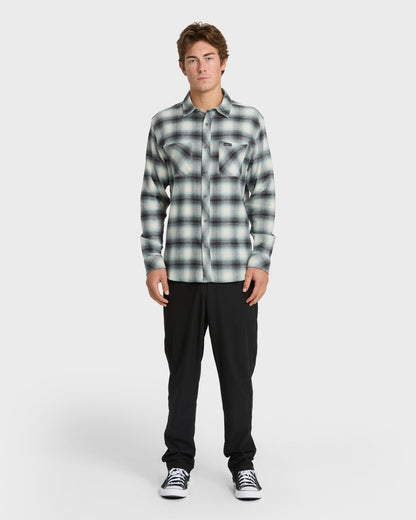 Terrace Stretch Flannel Shirt - Moonstruck | Quick SilverPremium