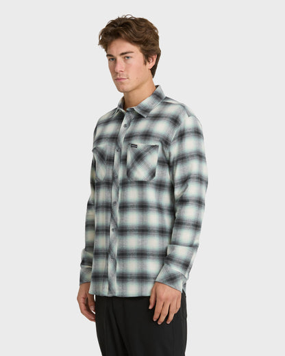 Terrace Stretch Flannel Shirt - Moonstruck | Quick SilverPremium