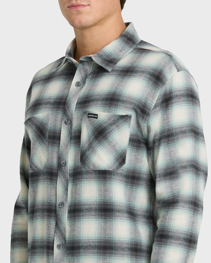 Terrace Stretch Flannel Shirt - Moonstruck | Quick SilverPremium