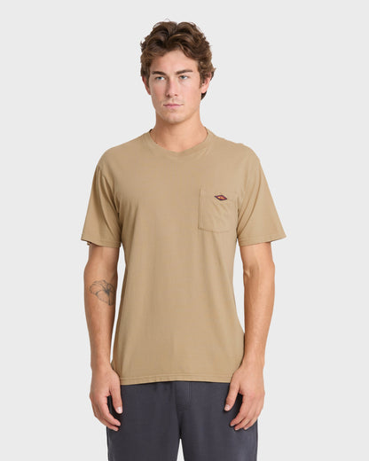 Saltwater Pocket Tee - Elmwood | Quick SilverPopular