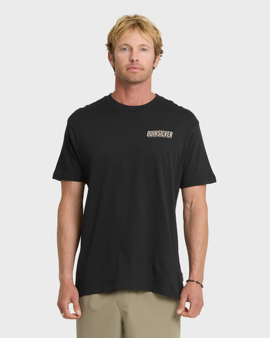 Ride Side Up Classic T-shirt - Black | Quick SilverEveryday