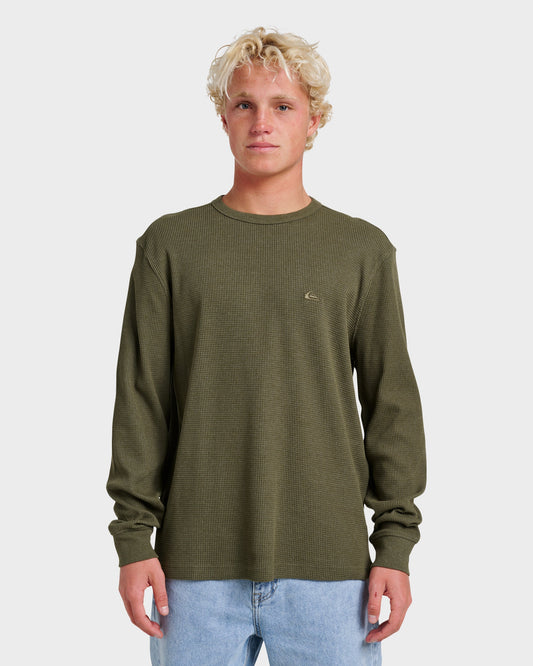 Nelson Long Sleeve Thermal Top - Grape Leaf | Quick SilverNew