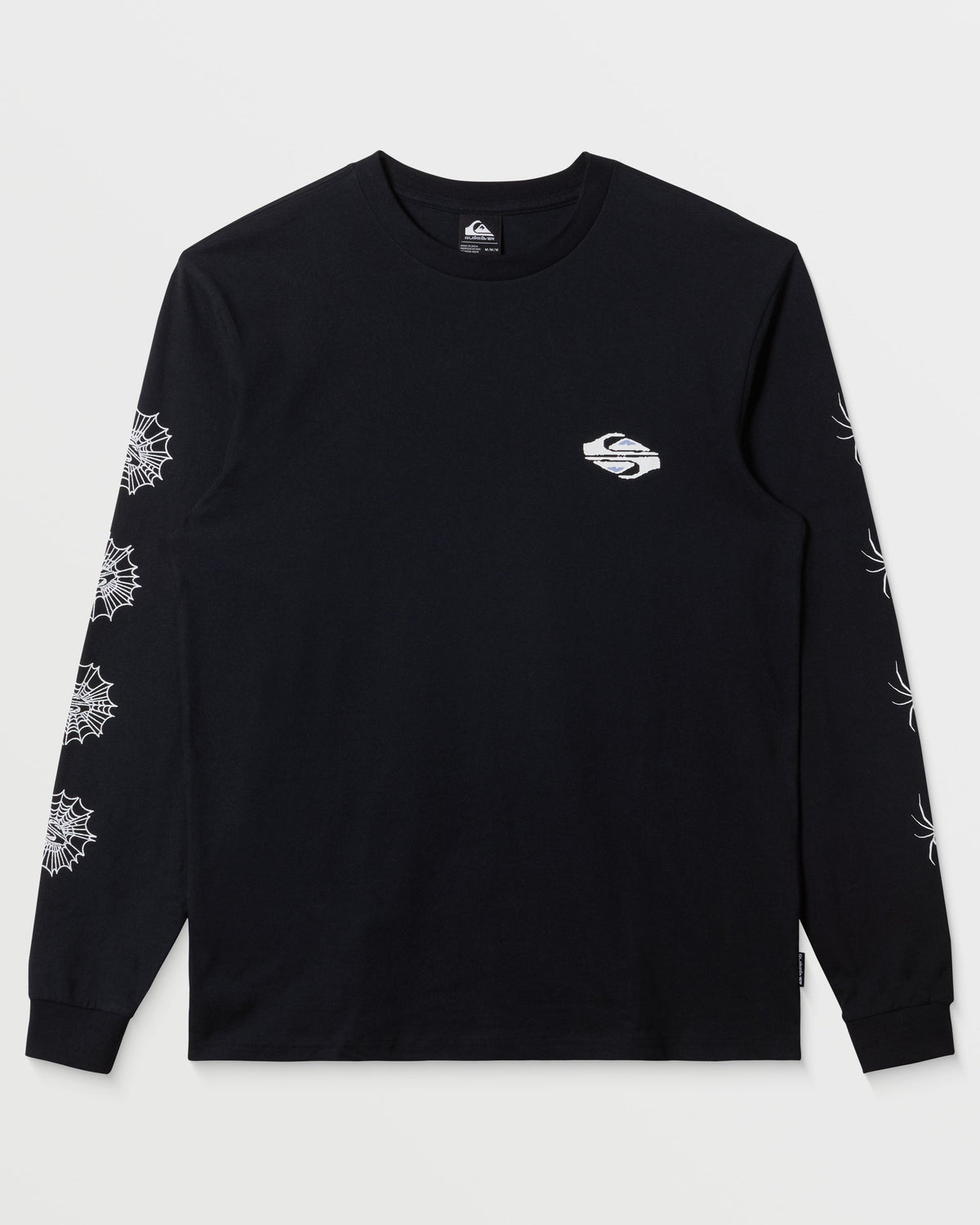 Webbed Long Sleeve T-Shirt - Black | Quick SilverCustomer Favorite