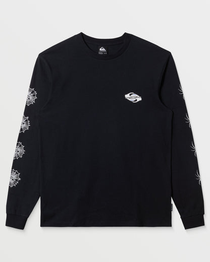 Webbed Long Sleeve T-Shirt - Black | Quick SilverCustomer Favorite