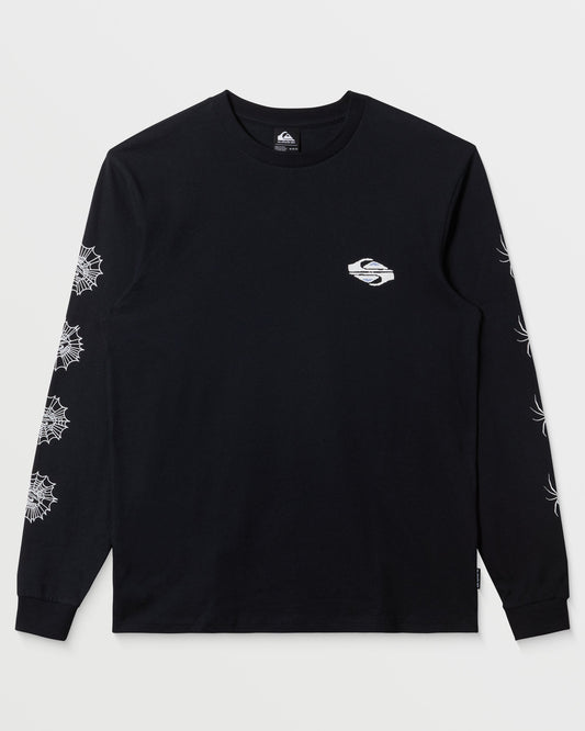 Webbed Long Sleeve T-Shirt - Black | Quick SilverCustomer Favorite