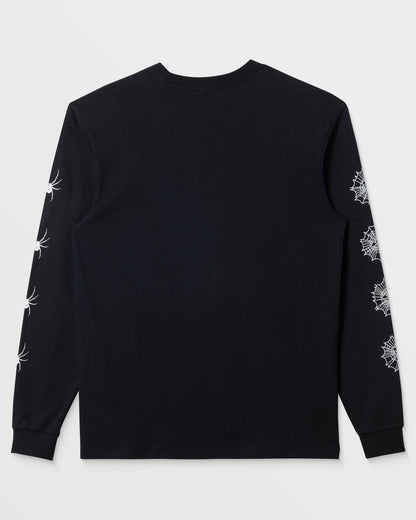 Webbed Long Sleeve T-Shirt - Black | Quick SilverCustomer Favorite