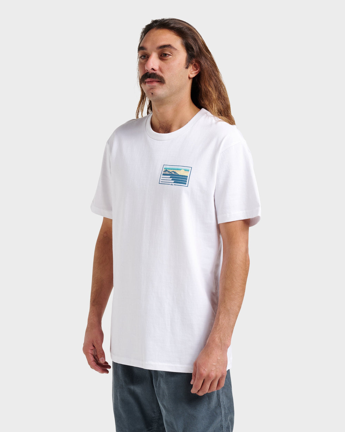 Coastal Vibes Classic T-shirt - White | Quick SilverPremium