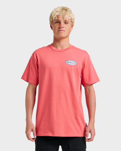 Cresent Speed Classic T-shirt - Mineral Red | Quick SilverSale