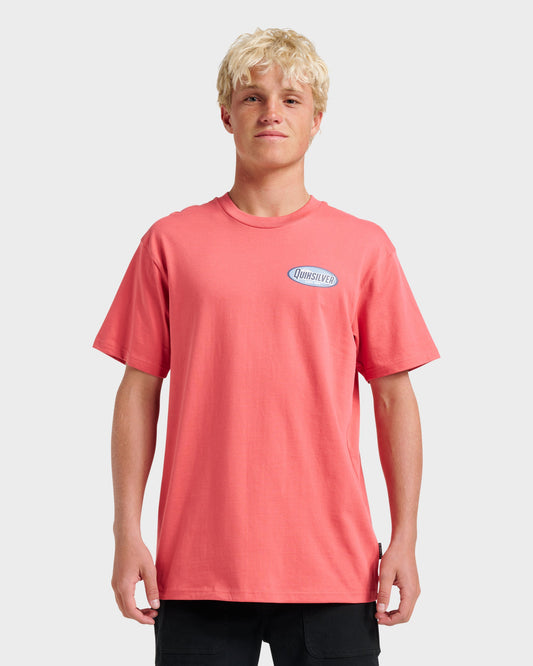 Cresent Speed Classic T-shirt - Mineral Red | Quick SilverSale