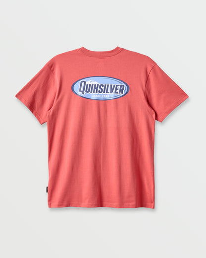 Cresent Speed Classic T-shirt - Mineral Red | Quick SilverSale