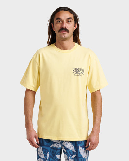 Waterman Deep Waters Classic T-shirt - Dusky Citron | Quick SilverValue