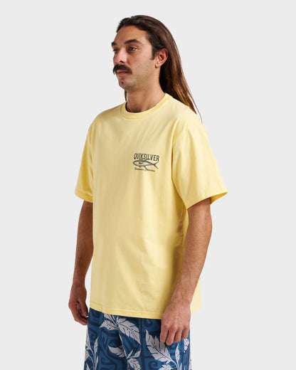 Waterman Deep Waters Classic T-shirt - Dusky Citron | Quick SilverValue