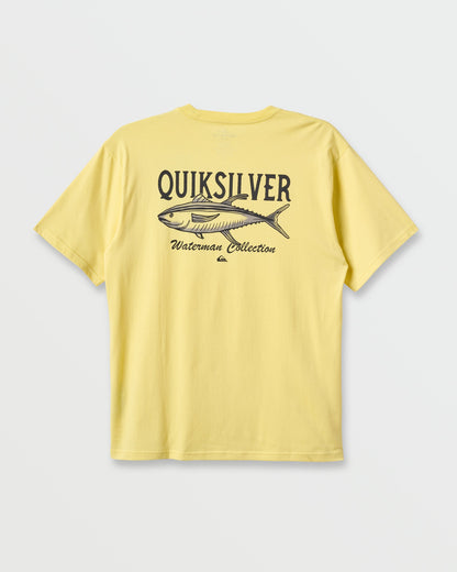 Waterman Deep Waters Classic T-shirt - Dusky Citron | Quick SilverValue