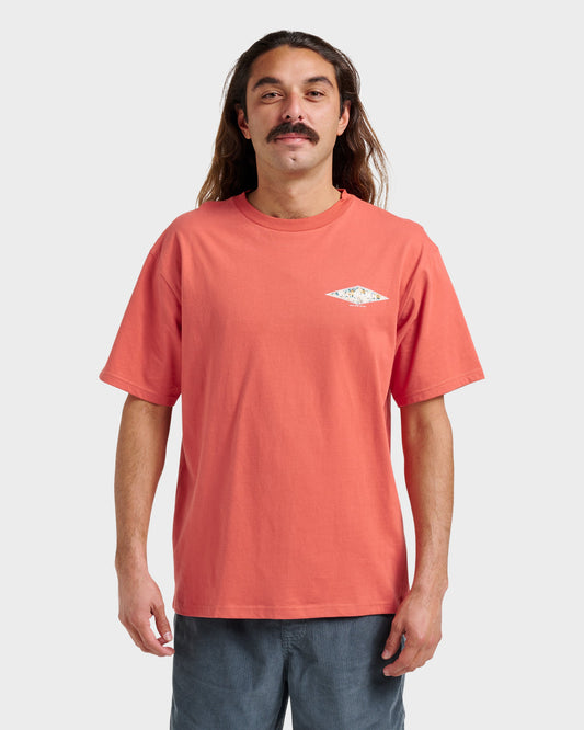 Waterman Diamond Classic T-shirt - Hot Sauce | Quick SilverRecommended
