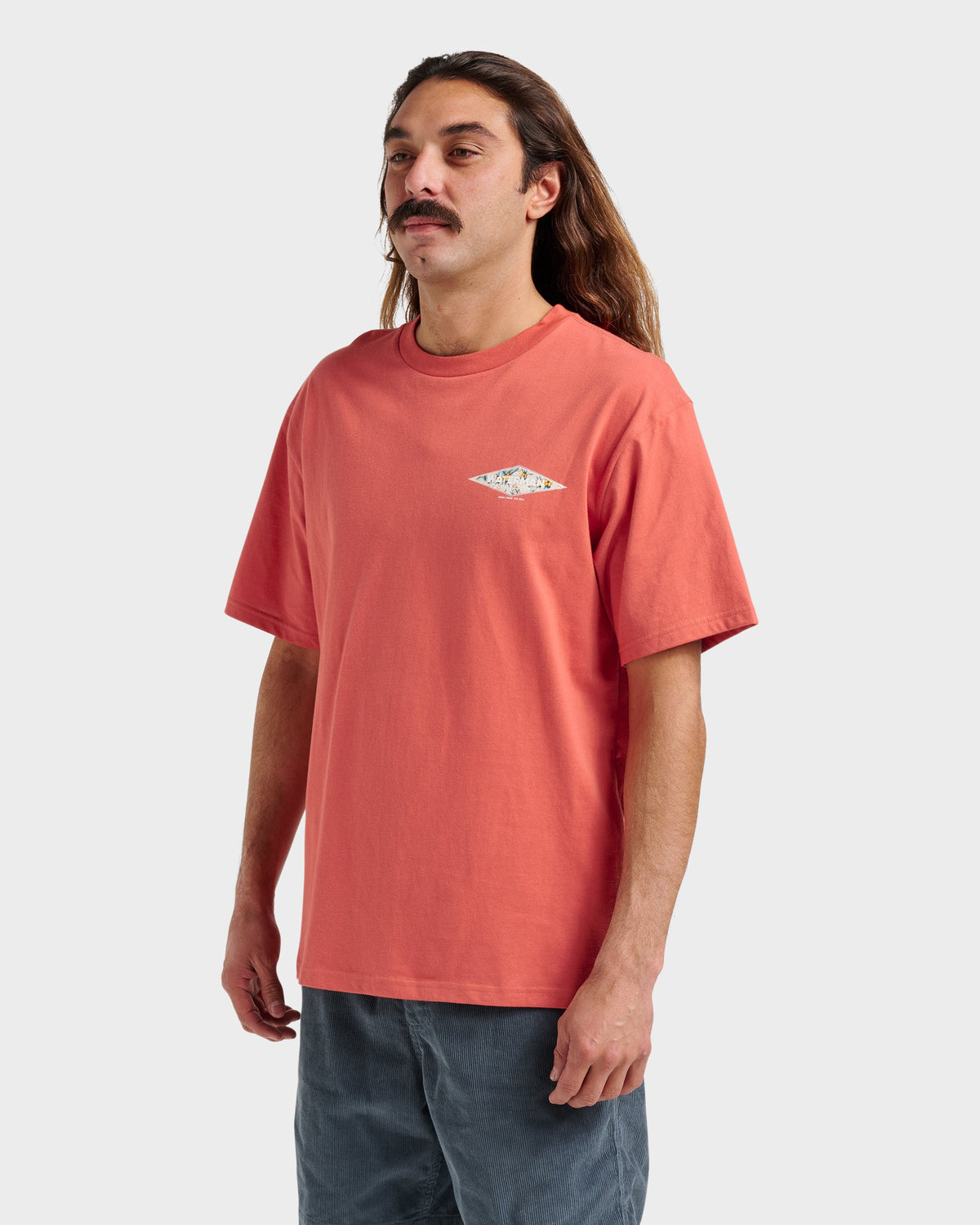 Waterman Diamond Classic T-shirt - Hot Sauce | Quick SilverRecommended