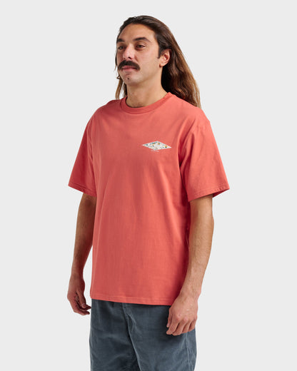 Waterman Diamond Classic T-shirt - Hot Sauce | Quick SilverRecommended