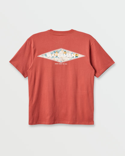 Waterman Diamond Classic T-shirt - Hot Sauce | Quick SilverRecommended